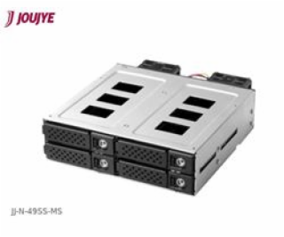 Jou Jye Backplane SATA3/SAS3 4x 2,5 HDD do 5,25  RoHS, 2x...