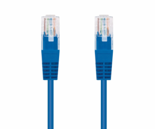 C-TECH Kabel patchcord Cat5e, UTP, modrý, 1m