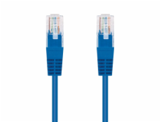 C-TECH Kabel patchcord Cat5e, UTP, modrý, 1m