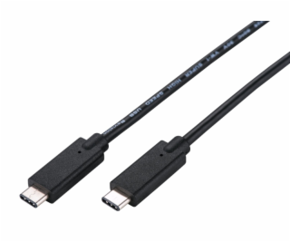 C-TECH Kabel USB 3.2, Type-C (CM/CM), PD 100W, 20Gbps, 2m...