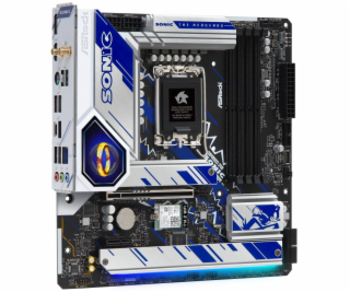 ASRock MB Sc LGA1700 B760 PG SONIC WIFI, Intel B760, 4xDD...