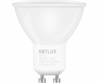 REL 36 LED GU10 2x5W RETLUX