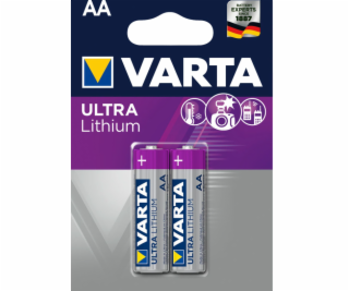 10x2 Varta Ultra Lithium Mignon AA LR 6