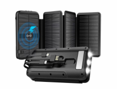 Wodasport - SOLARWINGS OUTDOOR ADVENTURE, T16P4, 16000 MAH, 4x SOLAR PANEL 1,2AH, Solarní powerbanka