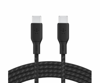 Belkin braided USB-C/USB-C Cable 100W 2m black CAB014bt2MBK