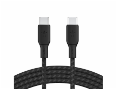 Belkin braided USB-C/USB-C Cable 100W 3m black CAB014bt3MBK