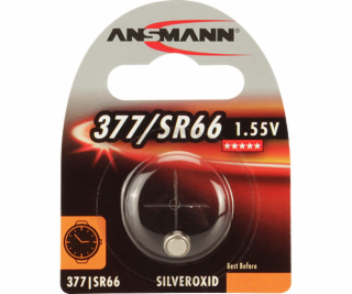 10x1 Ansmann 377 Silveroxid SR66          VPE Innen box