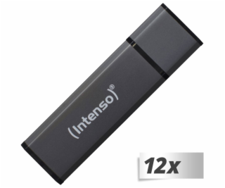 12x1 Intenso Alu Line        4GB USB stick 2.0 antracit