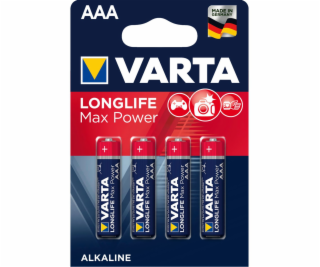 10x4 Varta Longlife Max Power Micro AAA LR 03 karton