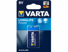 10x1 Varta Longlife Power 9V-Block 6 LR 61 bal. v kartonu