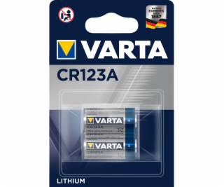 10x2 Varta Professional CR 123 A baleni v kartonu