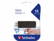 10x1 Verbatim Store n Go Slider 16GB USB 2.0