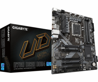 GIGABYTE B760 DS3H LGA1700 4xDDR4 4xSATA 2xM.2 1xDP 1xHDMI