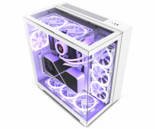 NZXT skriňa H9 Elite dvojkomorová ATX / 3xRGB 120 mm / 1x...