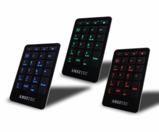 AMEI Keyboard AM-KN101B Professional Letter Blue Illumina...