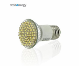 WE LED žárovka 80xLED 3W E27 230V teplá bílá