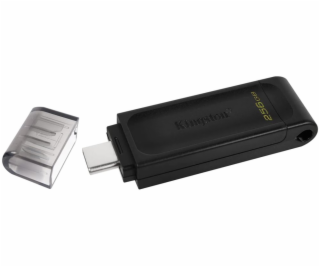 KINGSTON DataTraveler 70 256GB / USB 3.0 Type C / černá