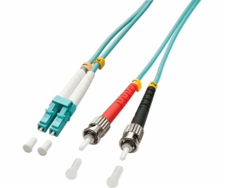 Lindy Fiber Optic Patchcord LC/ST OM3 50/125um, Multimode...