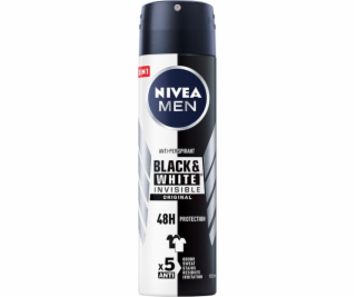 Nivea Dezodorant INVISIBLE Black &amp; White pánsky sprej...