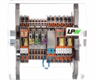 Testovacia lišta Wago WAGO LPW 14-cestná, 230V AC, parale...