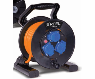 PCE Xreel 4-zásuvkový predlžovací kábel 3 x 2,5 mm IP44 3...