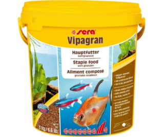 Sera Vipagran Nature 3kg/10L, granule - základné krmivo