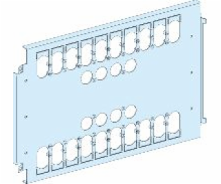 Schneider Vertikálna montážna doska 2 NS630/1 INS630, šír...