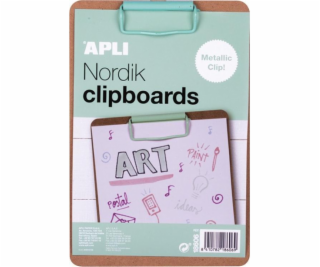 Apli Clipboard APLI Nordik, doska A5, drewniana, z metalo...