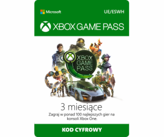 Microsoft Game Pass 3 mesiace