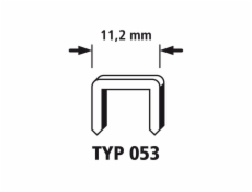 Wolfcraft Wolfcraft Široké sponky do sponkovačky výška 6 mm 2000 ks  7026000