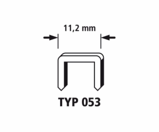 Wolfcraft Wolfcraft Široké sponky do sponkovačky výška 12...