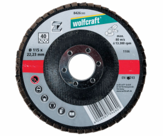 Wolfcraft Wolfcraft lamelový brusný talíř o 115 mm 8426000