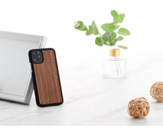 MAN&WOOD SmartPhone case iPhone 11 Pre black walnut black