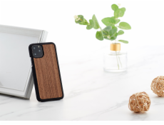 MAN&WOOD SmartPhone case iPhone 11 Pre black walnut black