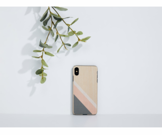 MAN&WOOD SmartPhone case iPhone XS Max pink suit black