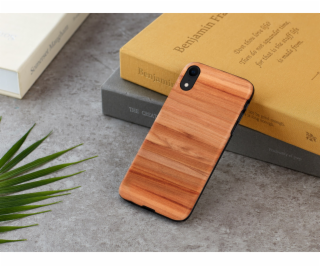 MAN&WOOD SmartPhone case iPhone XR cappuccino black