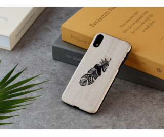 MAN&WOOD SmartPhone case iPhone XR indian black