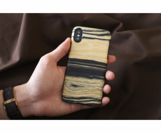 MAN&WOOD SmartPhone case iPhone X/XS white ebony black