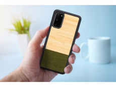 MAN&WOOD case for Galaxy S20 bambus forest black