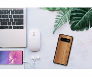 MAN&WOOD SmartPhone case Galaxy S10 cappuccino black