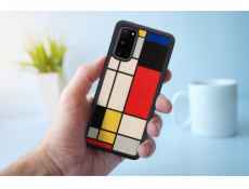 MAN&WOOD case for Galaxy S20 mondrian wood black