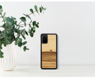 MAN&WOOD case for Galaxy S20+ terra black