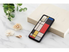 MAN&WOOD case for Galaxy S20+ mondrian wood black