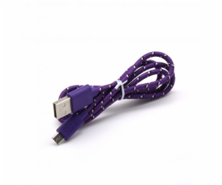 Sbox USB->Micro USB 1M USB-1031U purple