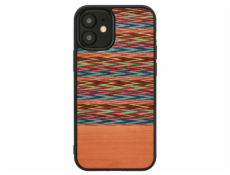 MAN&WOOD case for iPhone 12 mini browny check black