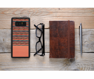 MAN&WOOD SmartPhone case Galaxy Note 8 browny check black