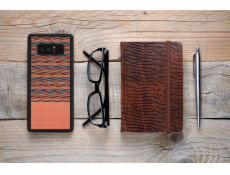 MAN&WOOD SmartPhone case Galaxy Note 8 browny check black