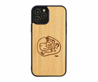 MAN&WOOD case for iPhone 12/12 Pre deti s rybami