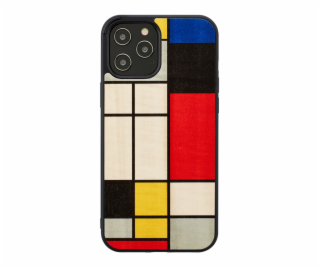 MAN&WOOD case for iPhone 12 Pre Max mondrian wood black