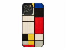 MAN&WOOD case for iPhone 12 Pre Max mondrian wood black